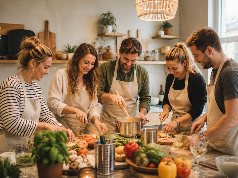 Wat te doen met vrienden? Kookworkshop